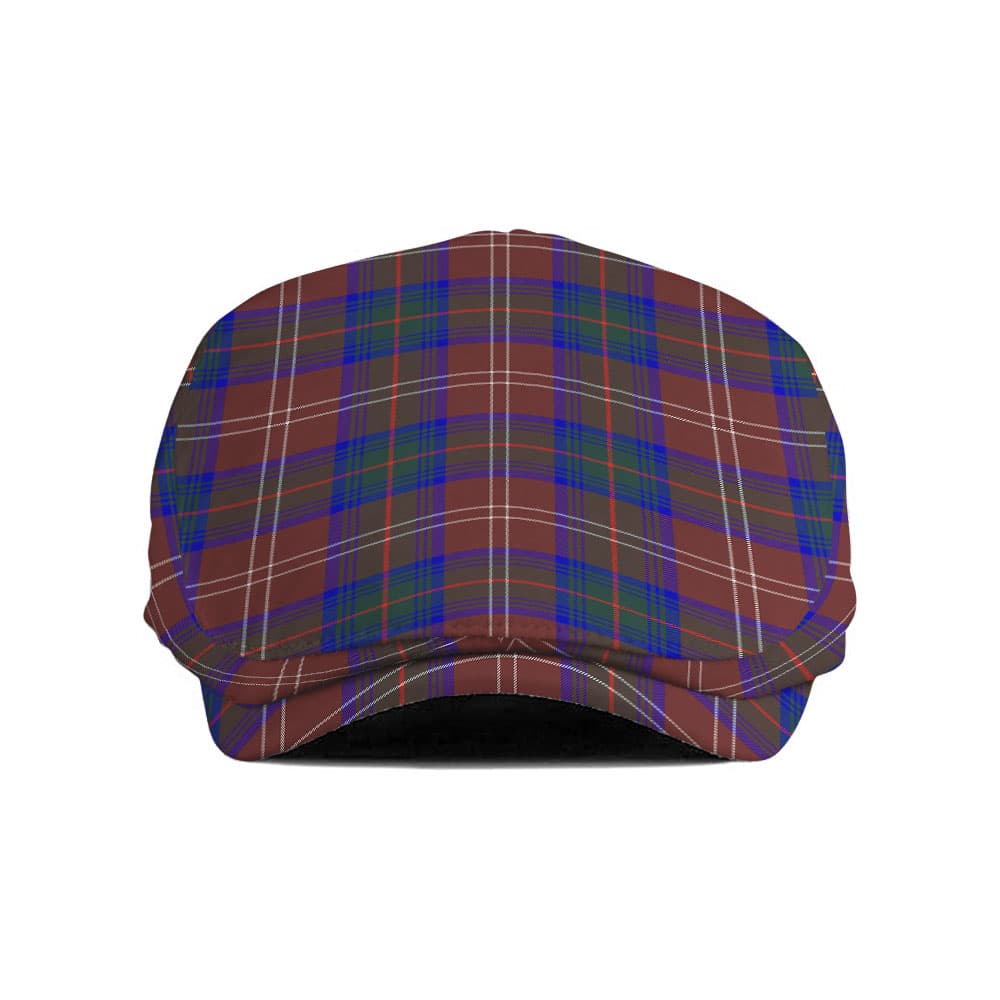 Scottish Chisholm Hunting Modern Tartan Flat Cap