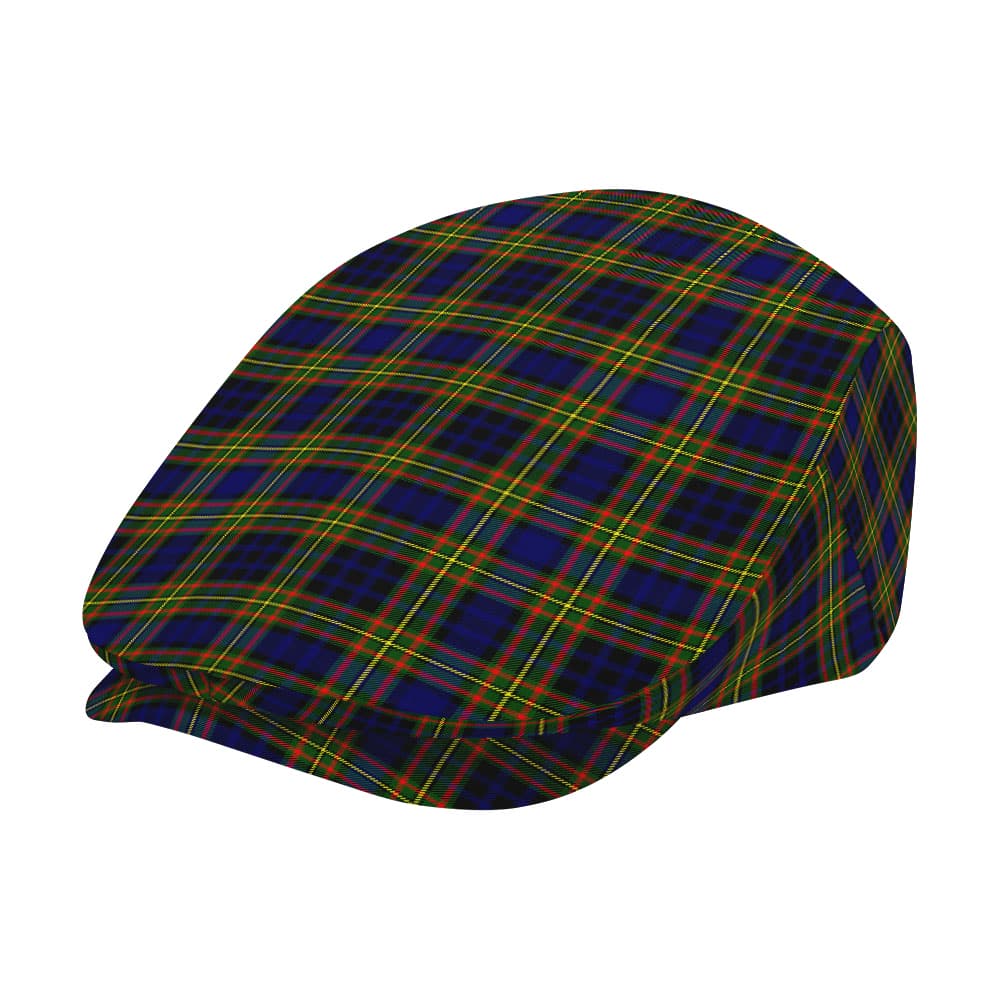 Scottish Clelland Modern Tartan Flat Cap - Image 2