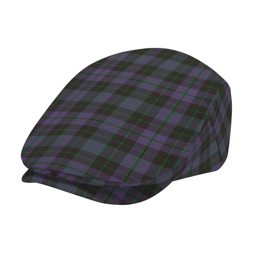 Scottish Clergy Green Tartan Flat Cap - Image 2