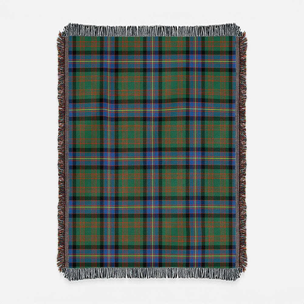 Scottish Cochrane Ancient Clan Badge Tartan Woven Blanket
