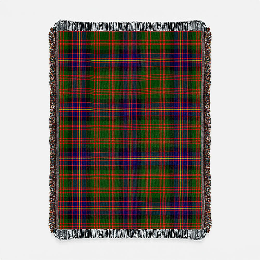 Scottish Cochrane Modern Clan Badge Tartan Woven Blanket