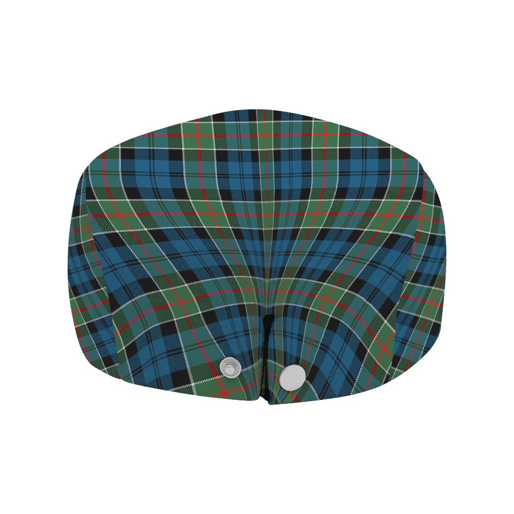 Scottish Colquhoun Ancient Tartan Flat Cap - Image 4