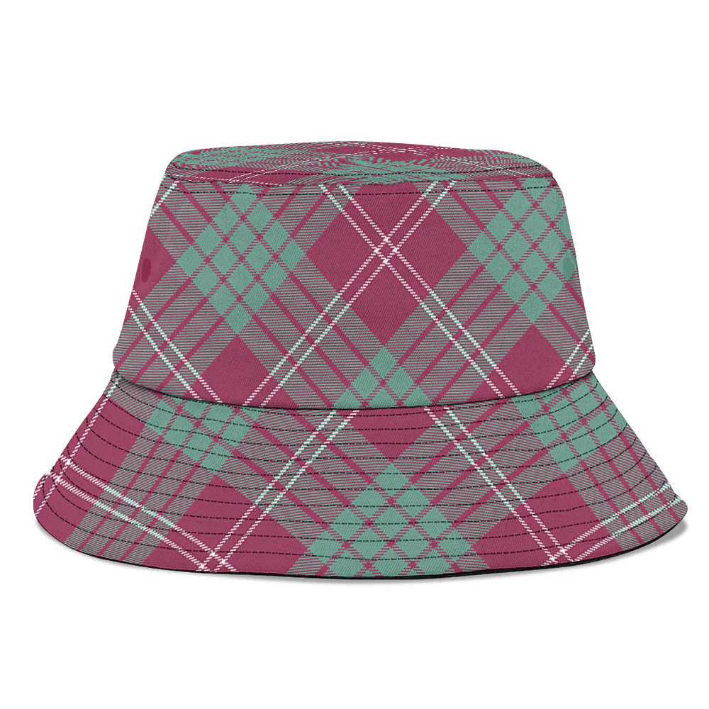 Scottish Crawford Ancient Clan Badge Tartan Bucket Hat