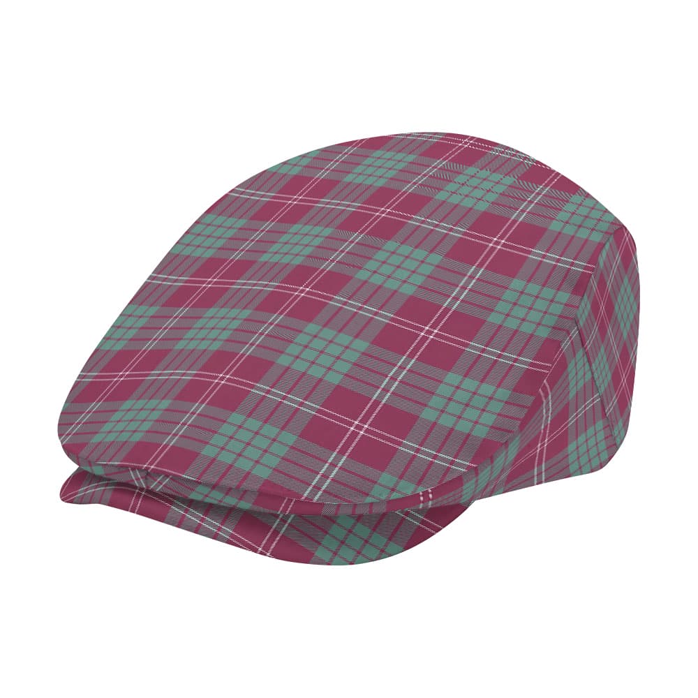 Scottish Crawford Ancient Tartan Flat Cap - Image 2
