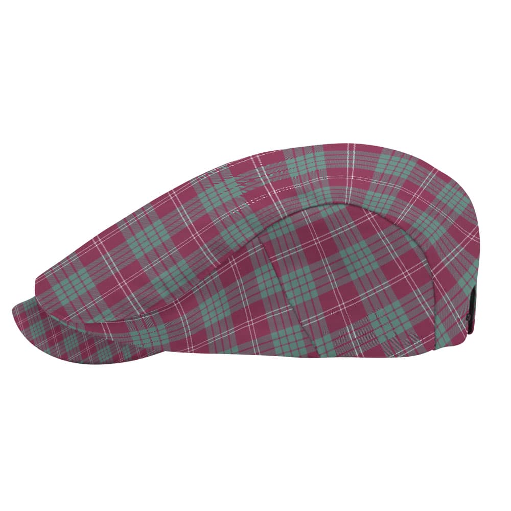 Scottish Crawford Ancient Tartan Flat Cap - Image 3