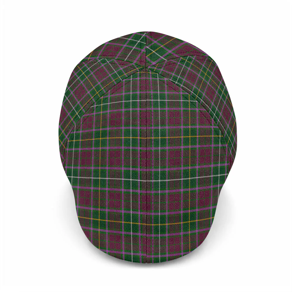 Scottish Crosbie Clan Badge Tartan Ivy Cap - Image 2