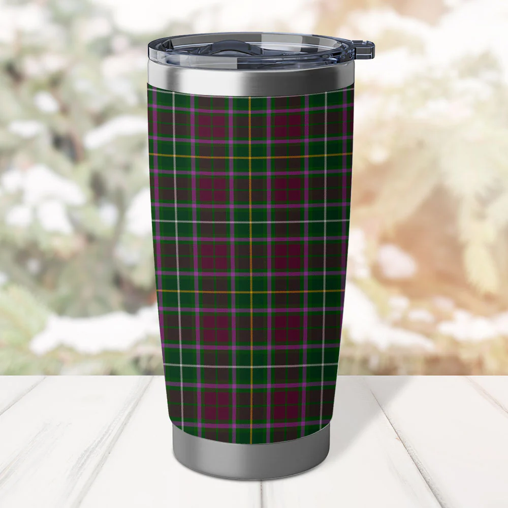 Scottish Crosbie Clan Badge Tartan Tumbler - Image 3