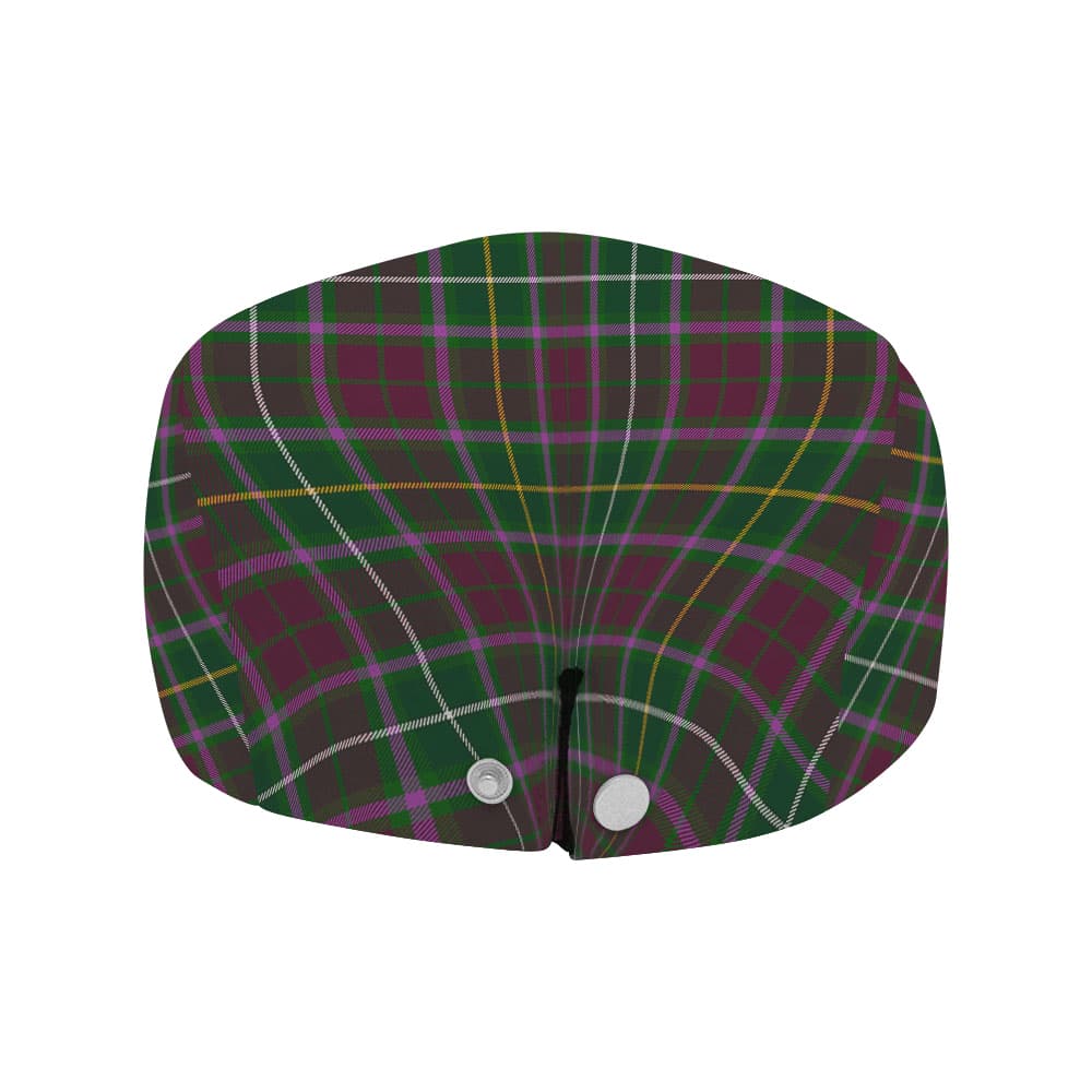 Scottish Crosbie Tartan Flat Cap - Image 4