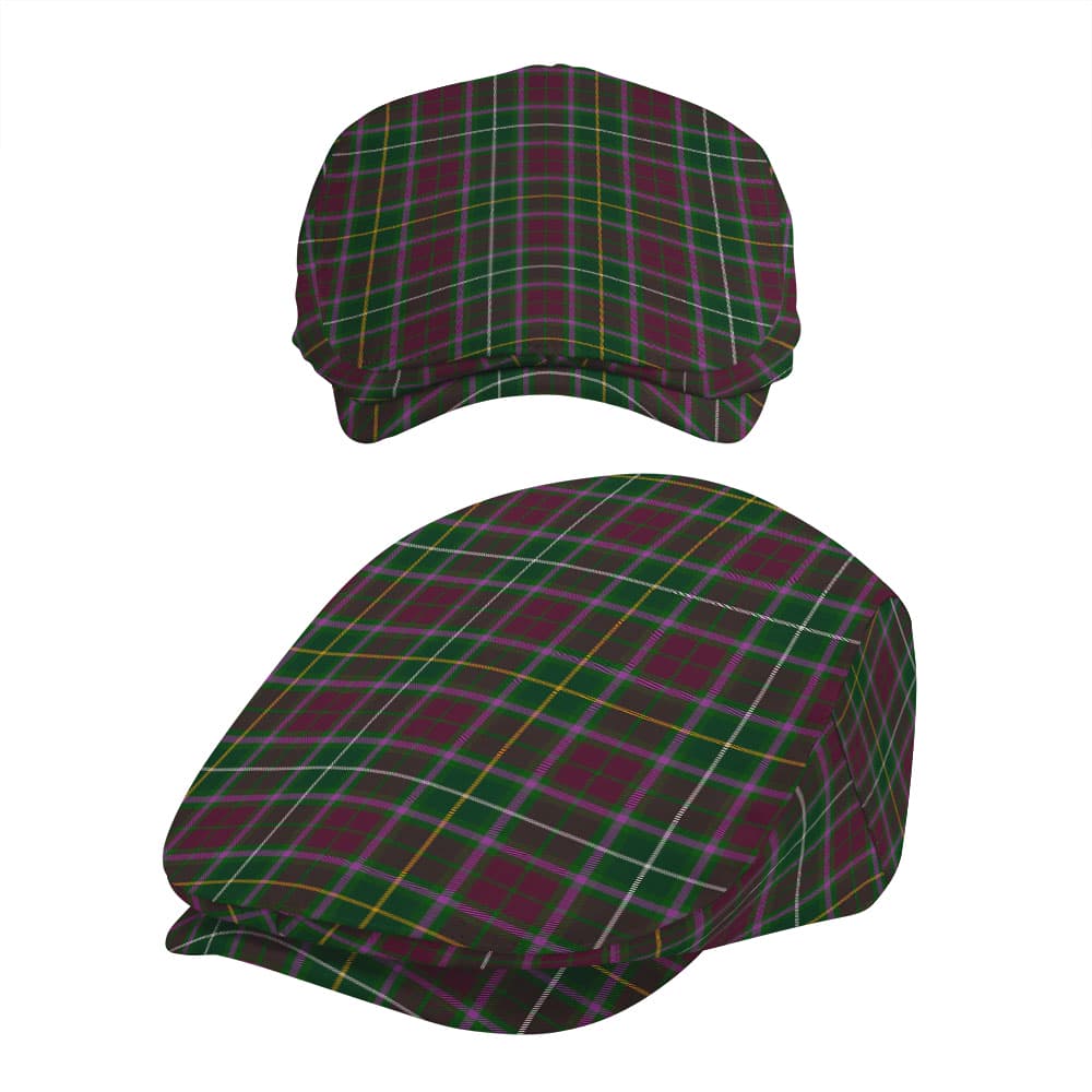 Scottish Crosbie Tartan Flat Cap - Image 5