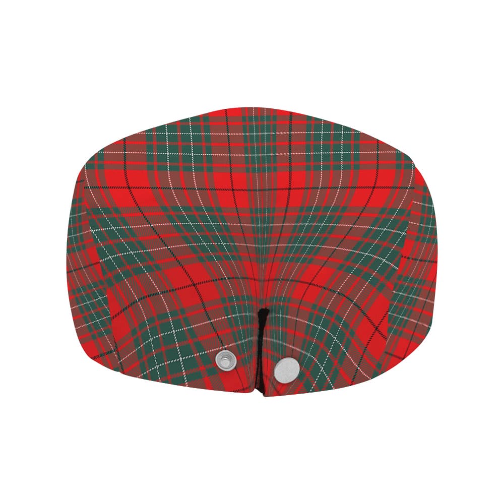 Scottish Cumming Clan Badge Tartan Flat Cap - Image 4
