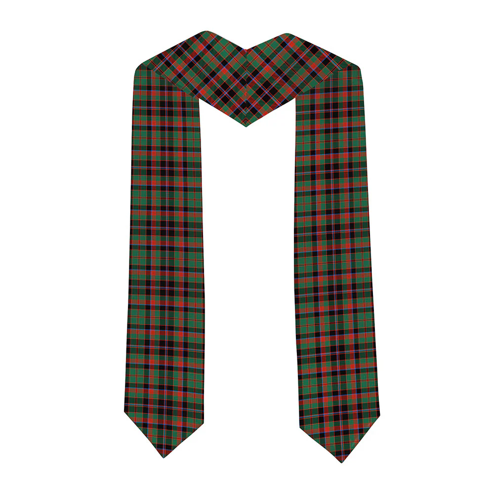 Scottish Cumming Hunting Ancient Clan Badge Tartan Graduation Stole Black Gold Honor - Image 2