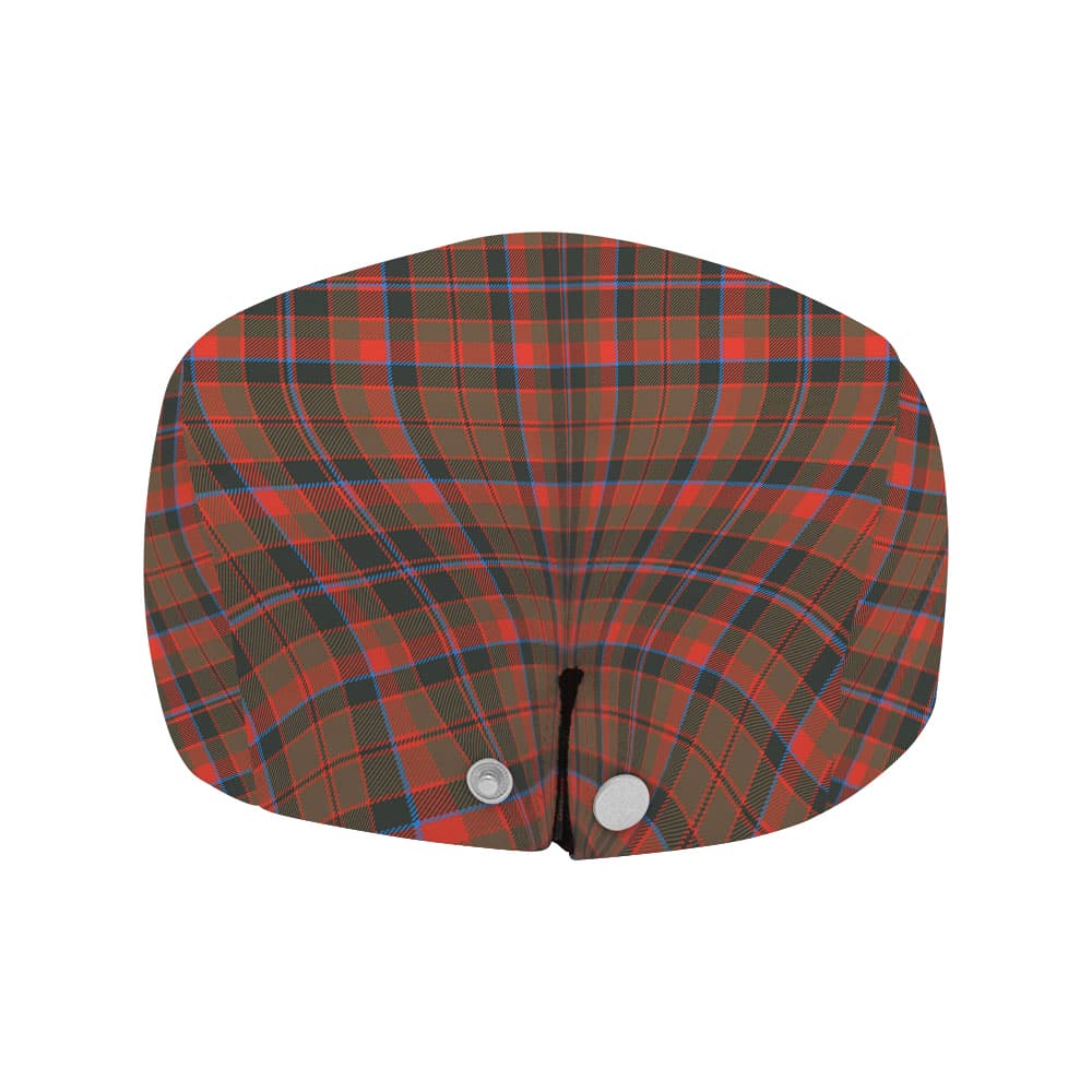 Scottish Cumming Hunting Weathered Tartan Flat Cap - Image 4