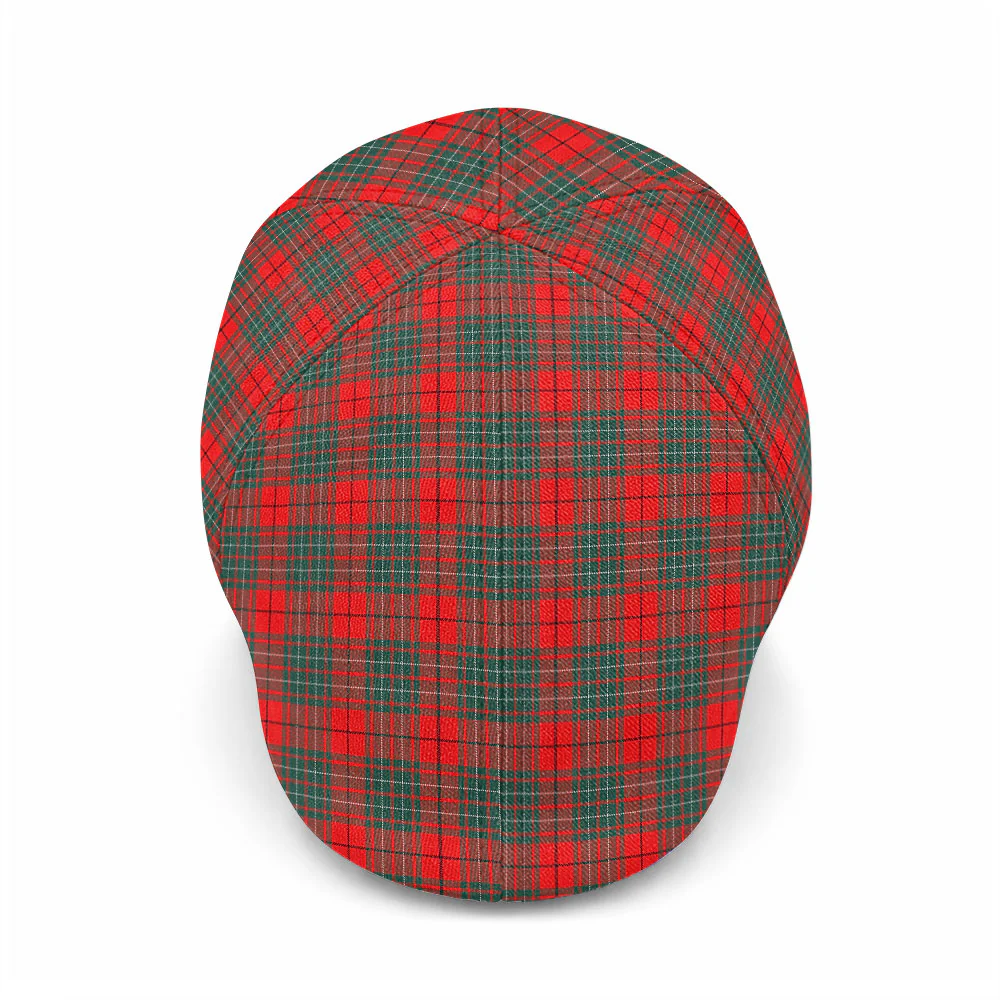 Scottish Cumming Modern Clan Badge Tartan Ivy Cap - Image 2