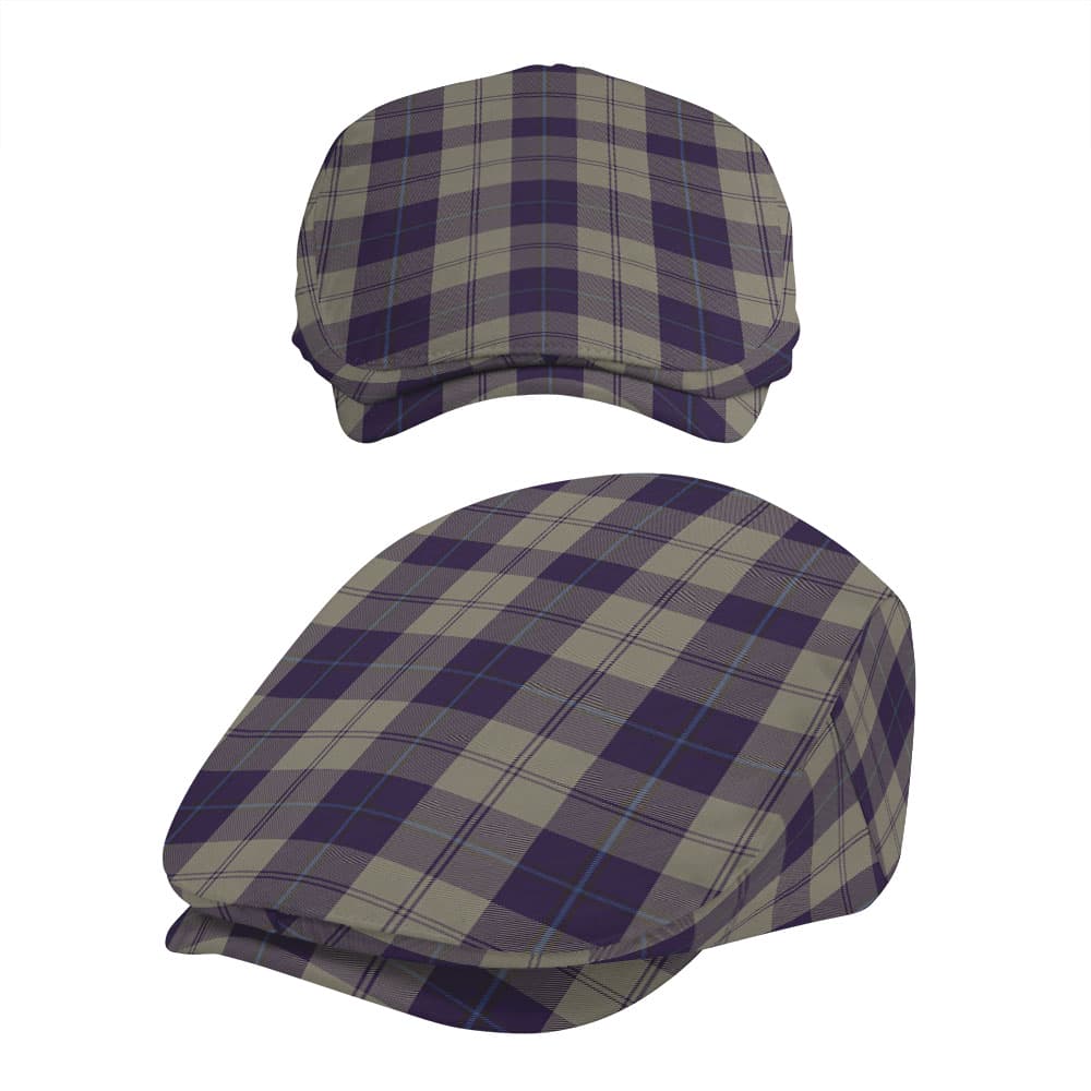 Scottish Cunningham Dress Blue Dancers Tartan Flat Cap - Image 5