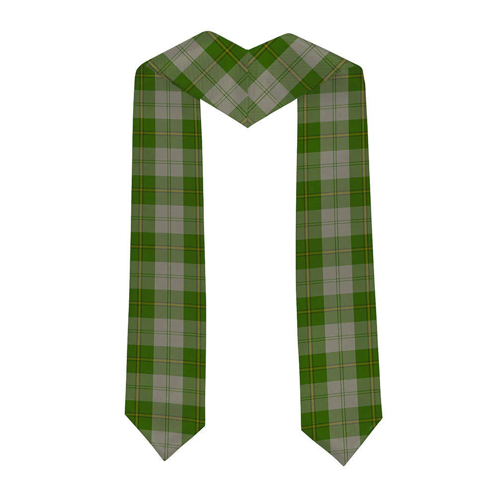 Scottish Cunningham Dress Green Dancers Clan Badge Tartan Graduation Stole Black Gold Honor - Image 2