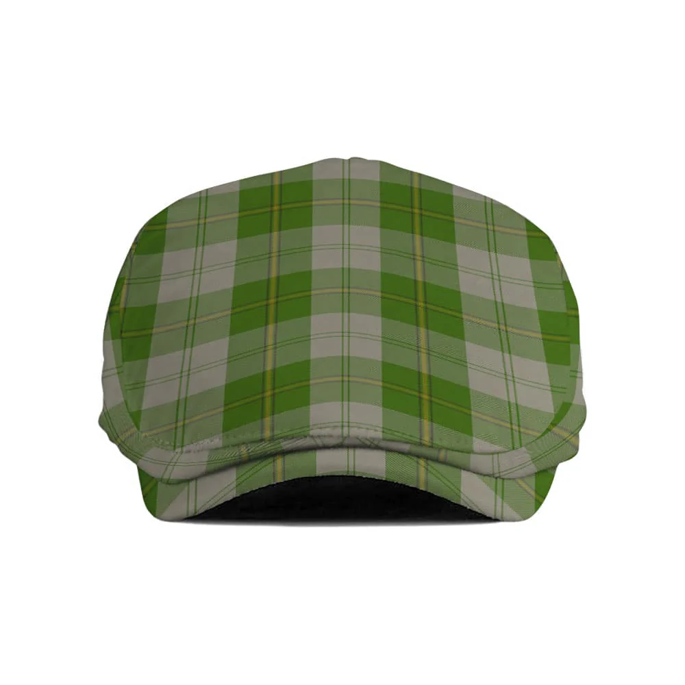 Scottish Cunningham Dress Green Dancers Tartan Flat Cap