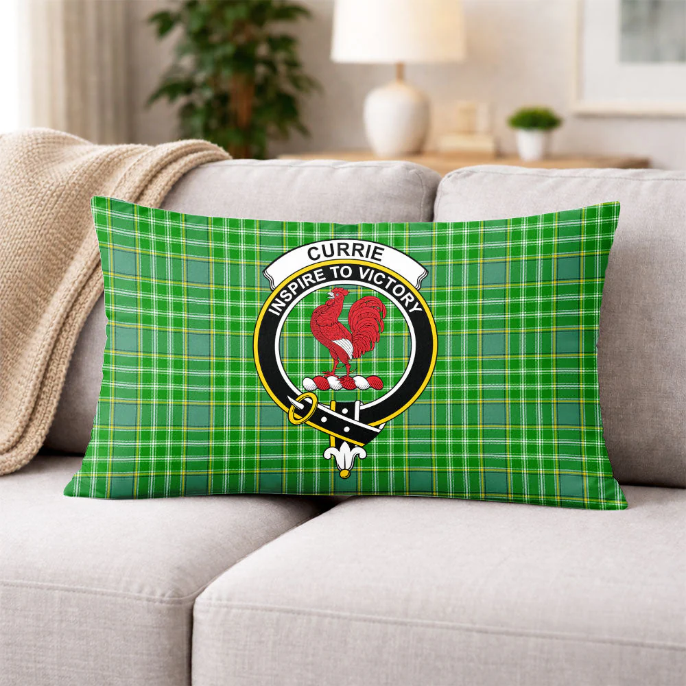 Scottish Currie Clan Badge Tartan Pillow Case - Image 3