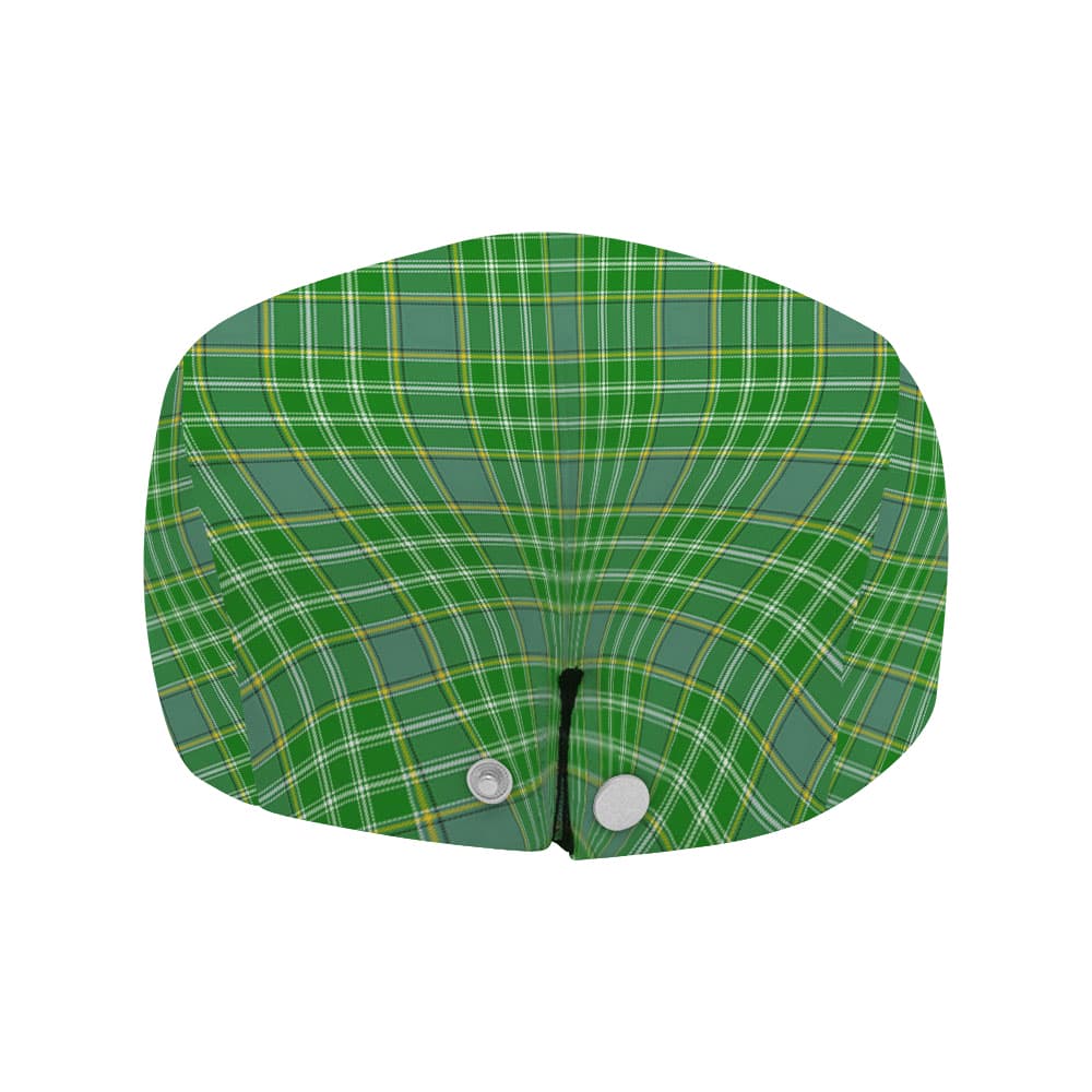 Scottish Currie Clan Badge Tartan Flat Cap - Image 4