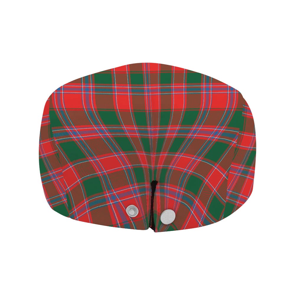 Scottish Dalziel Modern Tartan Flat Cap - Image 4