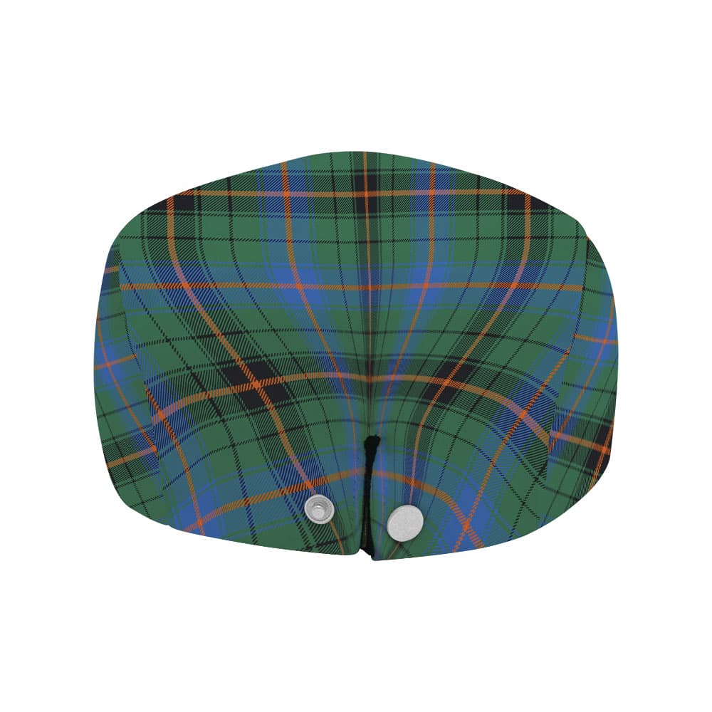 Scottish Davidson Ancient Tartan Flat Cap - Image 4
