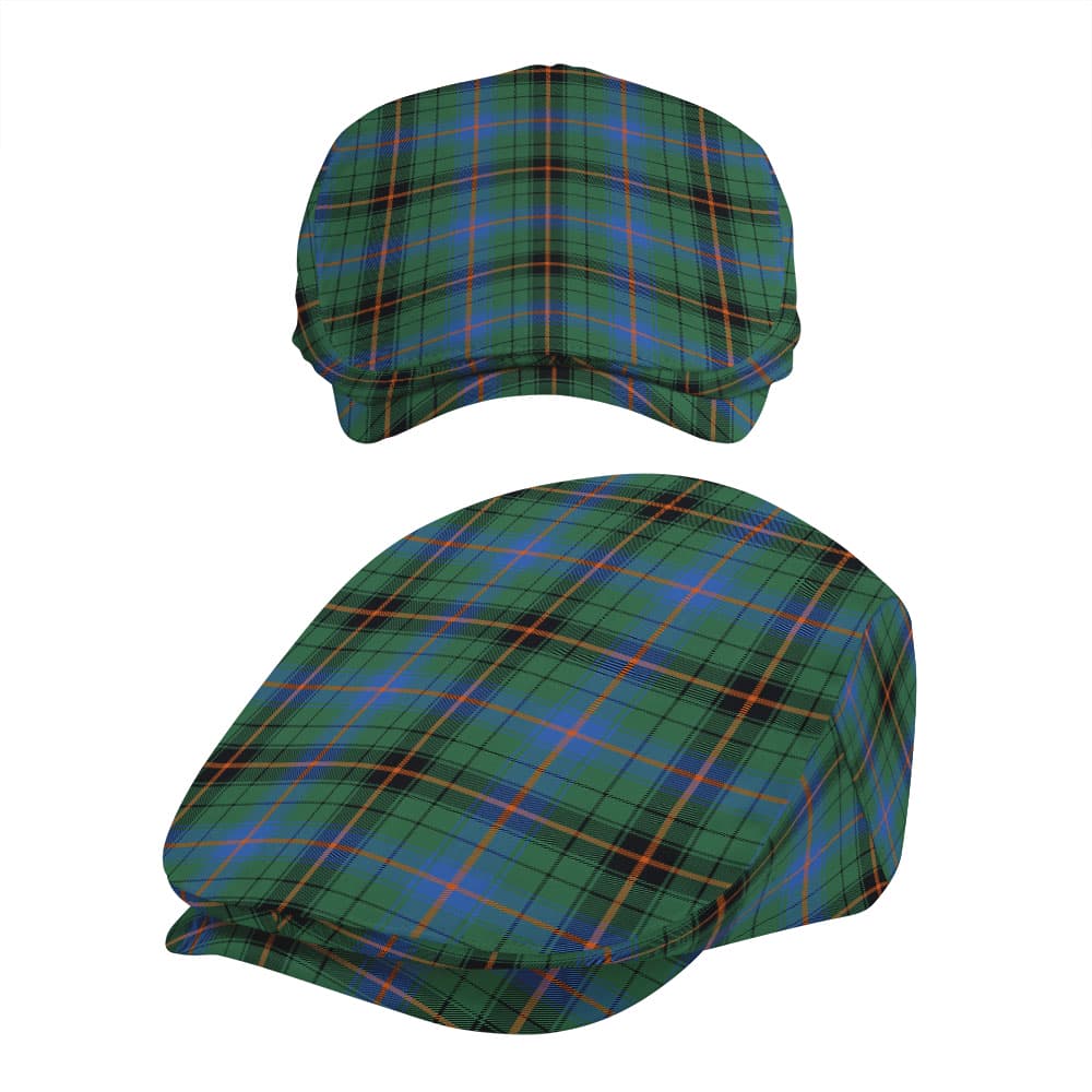 Scottish Davidson Ancient Tartan Flat Cap - Image 5