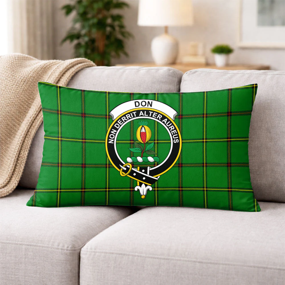 Scottish Don (Tribe-of-Mar) Clan Badge Tartan Pillow Case - Image 3