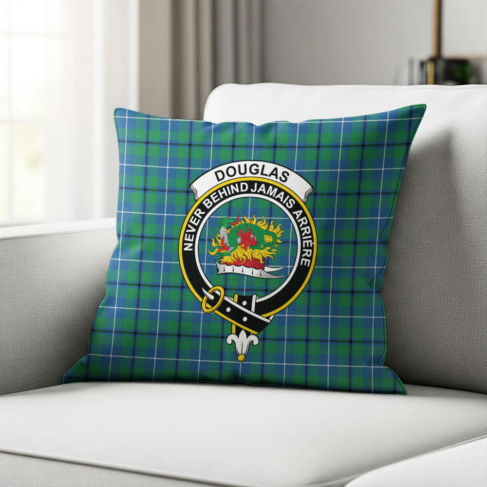 Scottish Douglas Ancient Clan Badge Tartan Pillow Case - Image 2