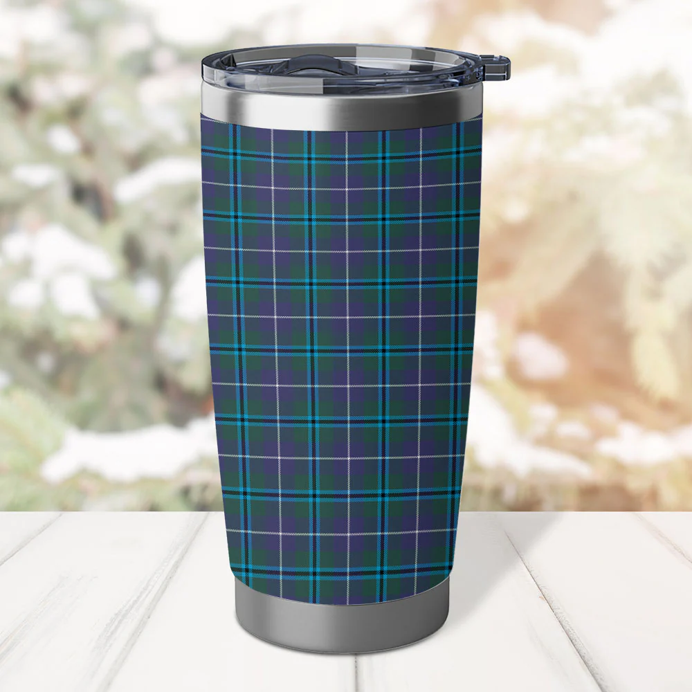 Scottish Douglas Modern Clan Badge Tartan Tumbler - Image 3