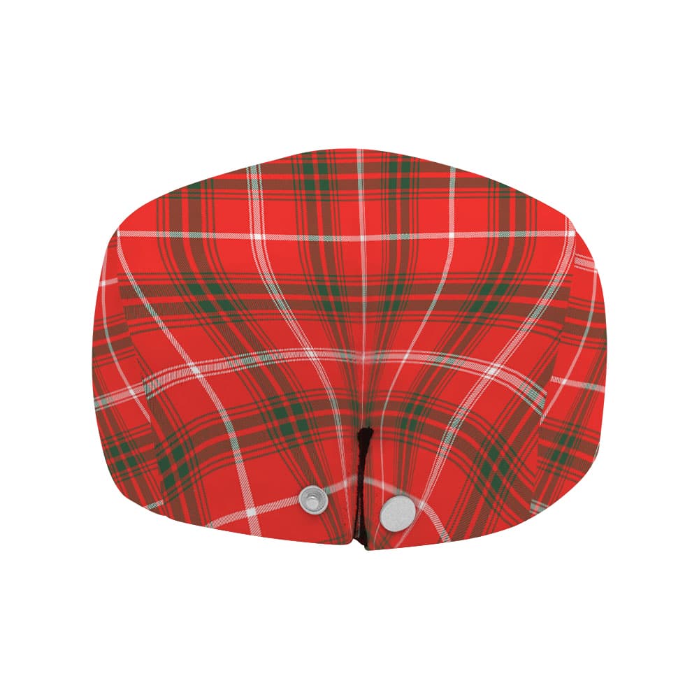 Scottish Duke of Rothesay Modern Tartan Flat Cap - Image 4
