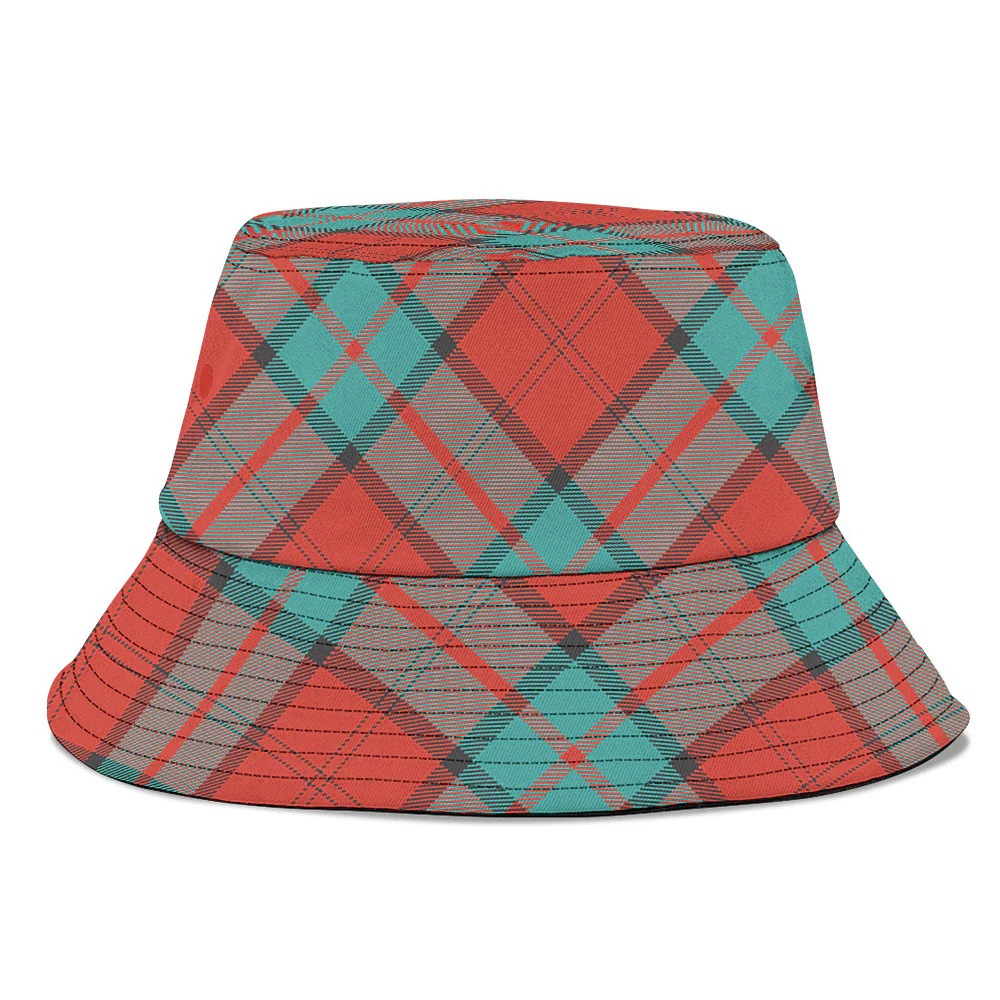 Scottish Dunbar Ancient Clan Badge Tartan Bucket Hat