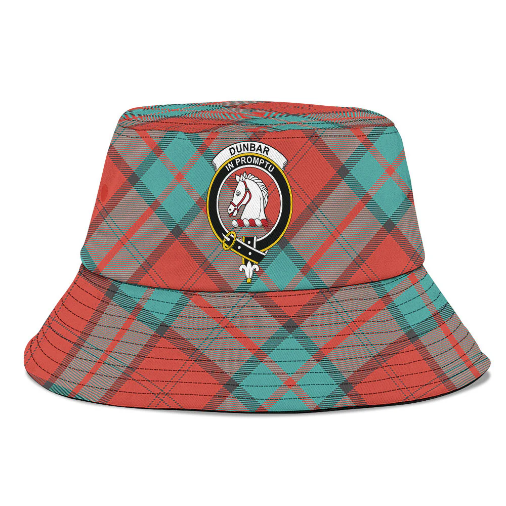 Scottish Dunbar Ancient Clan Badge Tartan Bucket Hat - Image 2
