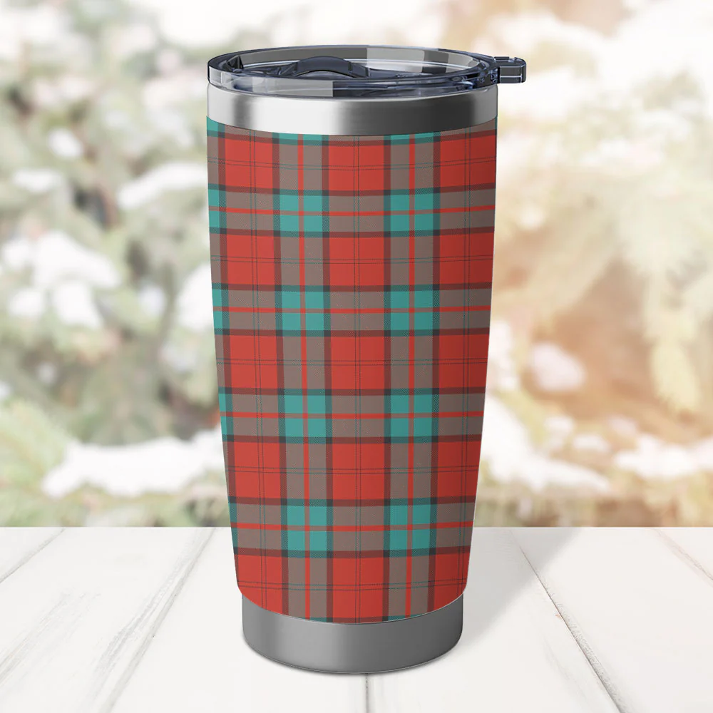 Scottish Dunbar Ancient Clan Badge Tartan Tumbler - Image 3