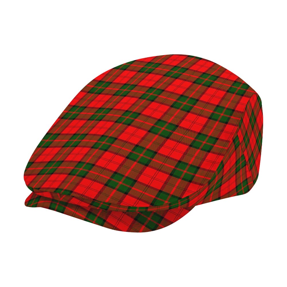 Scottish Dunbar Modern Tartan Flat Cap - Image 2