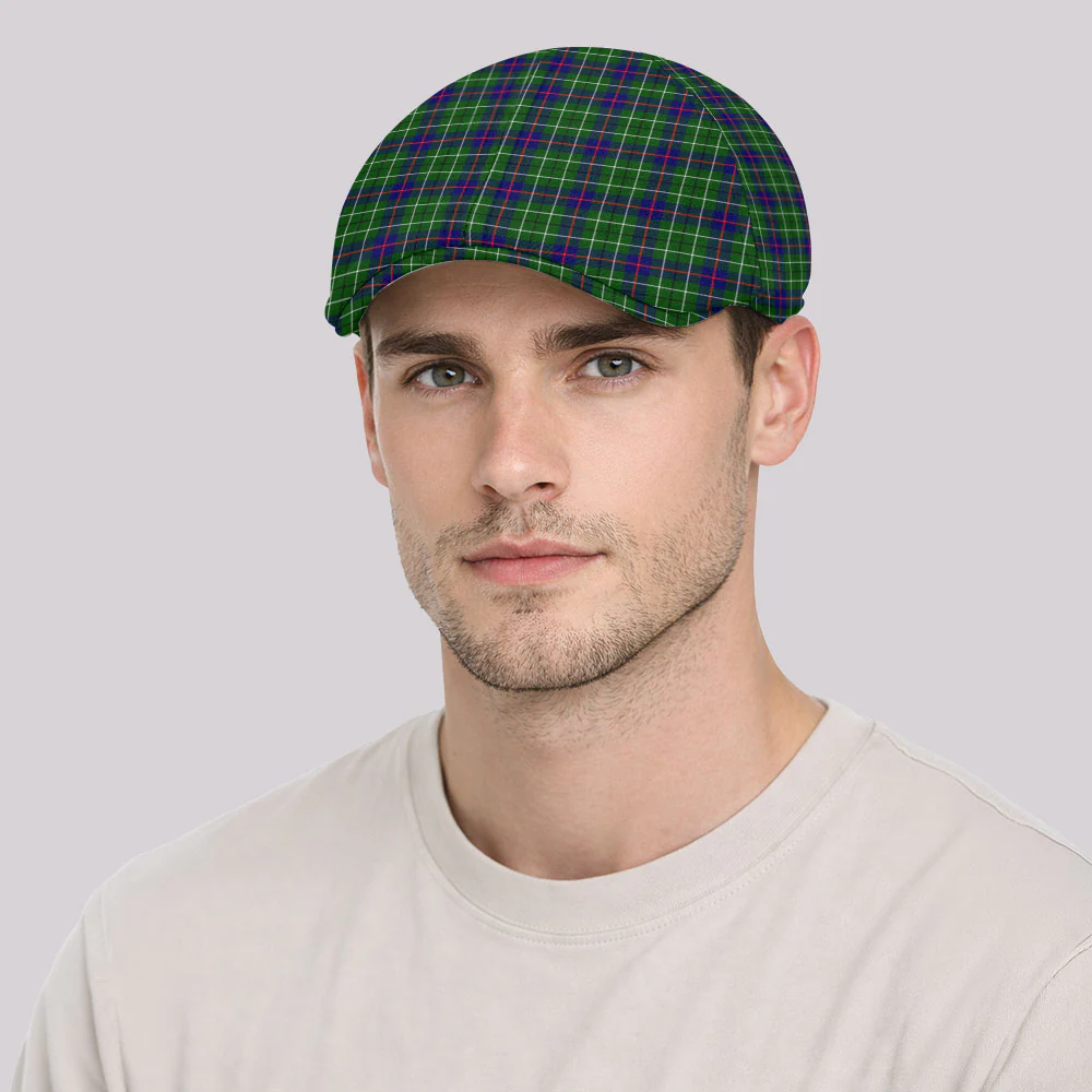 Scottish Duncan Modern Clan Badge Tartan Ivy Cap - Image 3