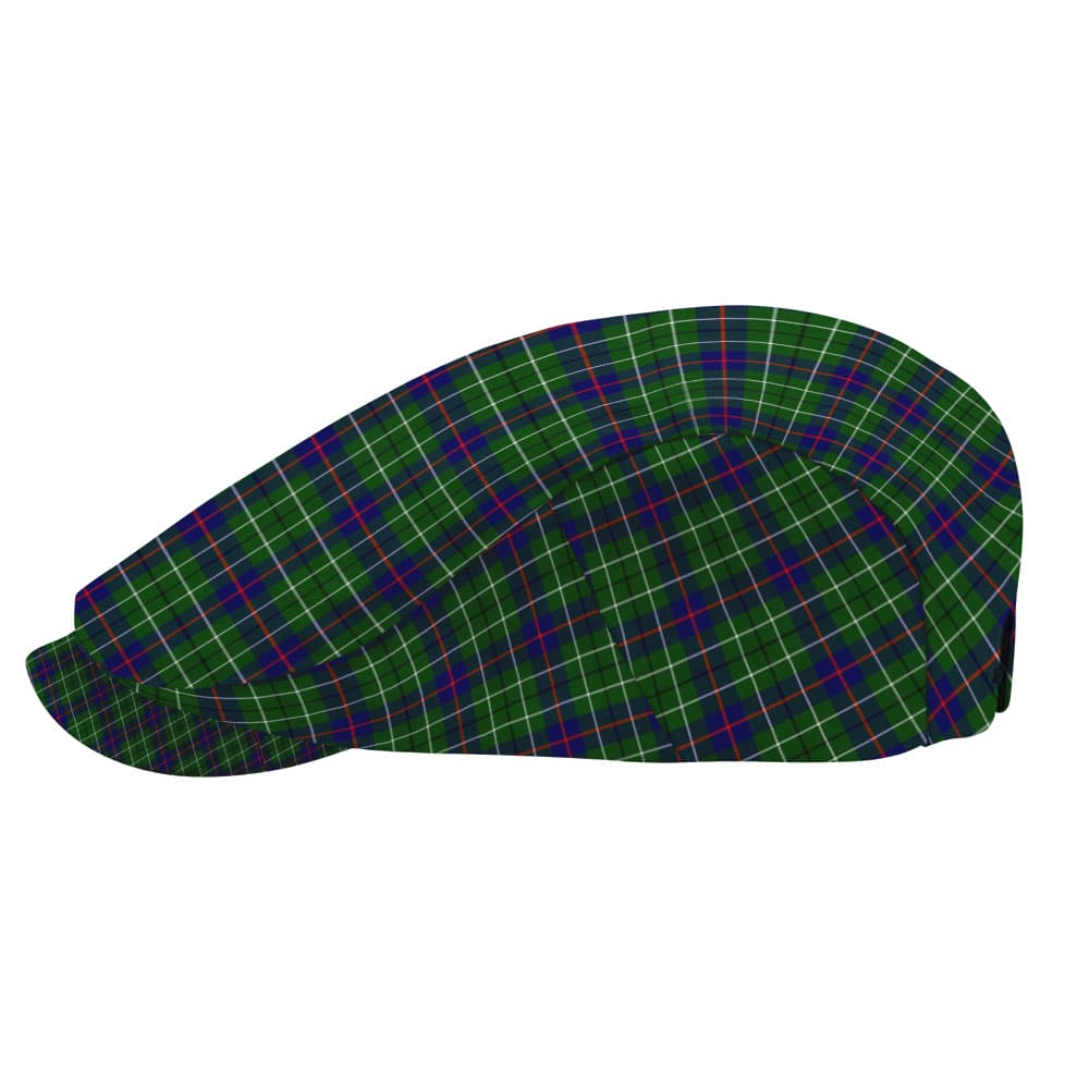 Scottish Duncan Modern Tartan Flat Cap - Image 3