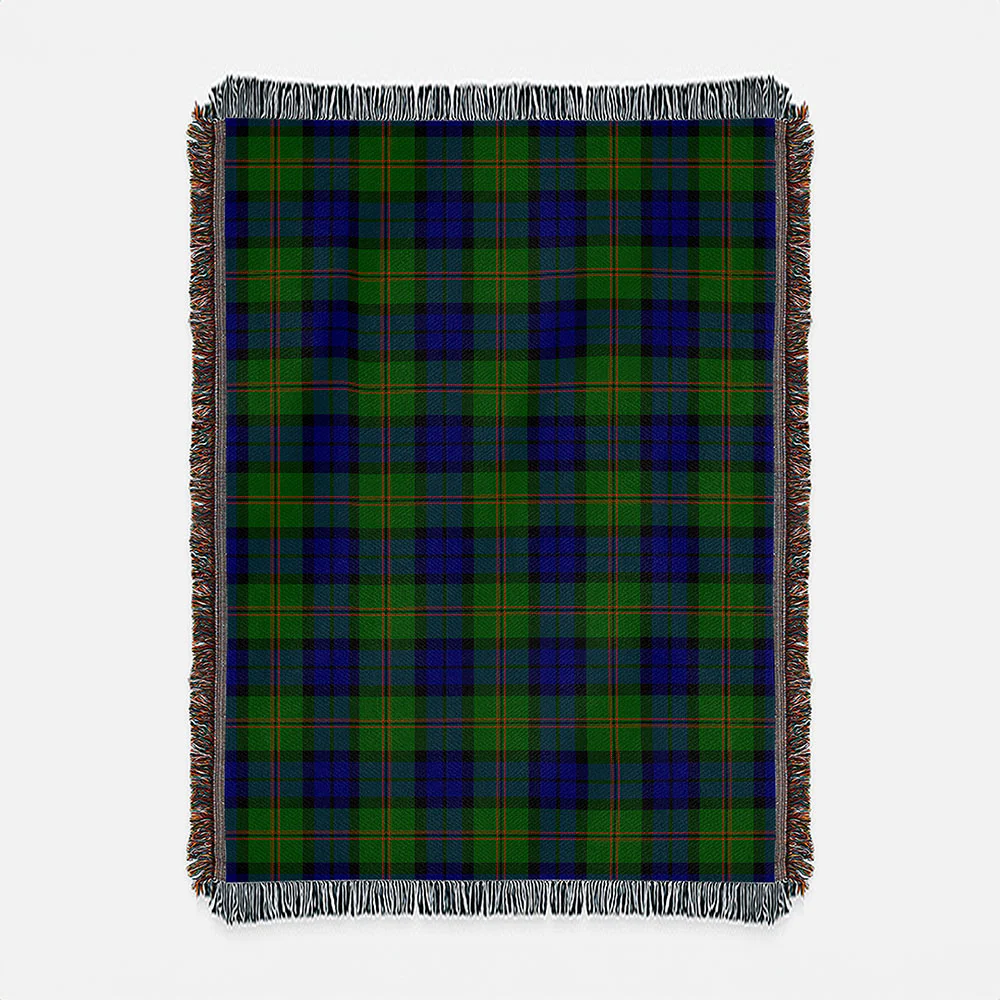 Scottish Dundas Modern Clan Badge Tartan Woven Blanket