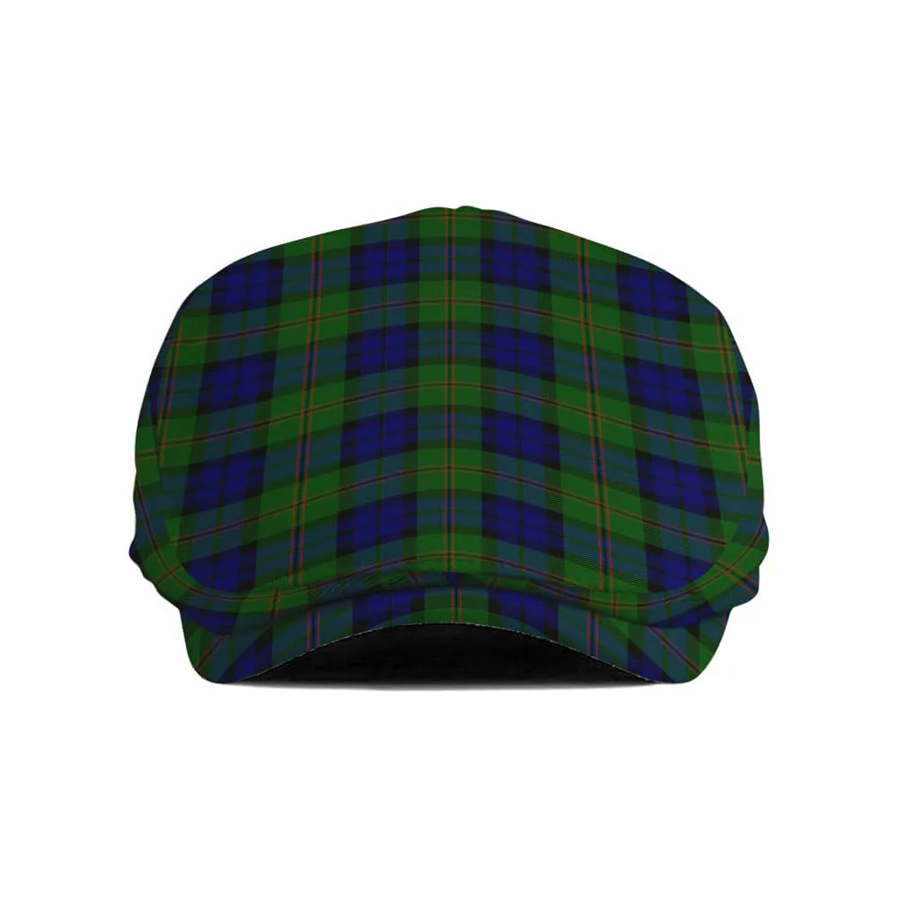 Scottish Dundas Modern Tartan Flat Cap