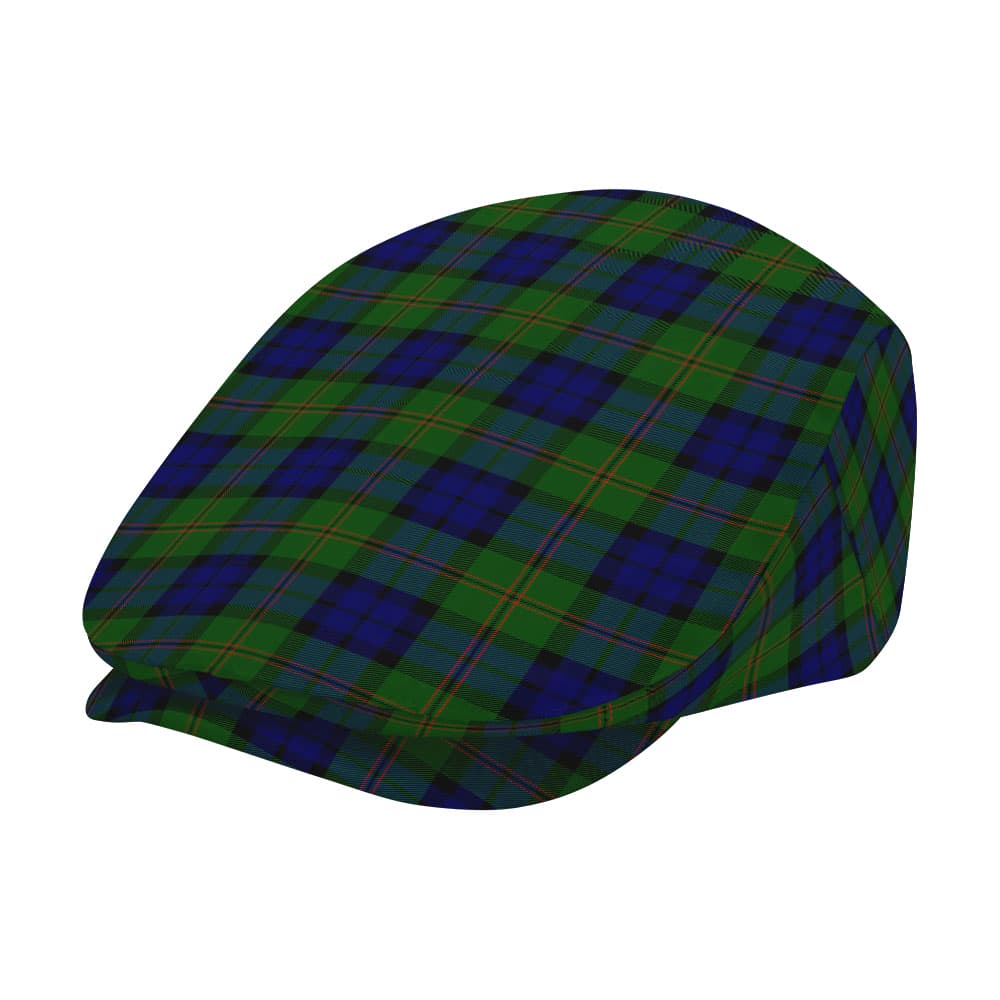 Scottish Dundas Modern Tartan Flat Cap - Image 2