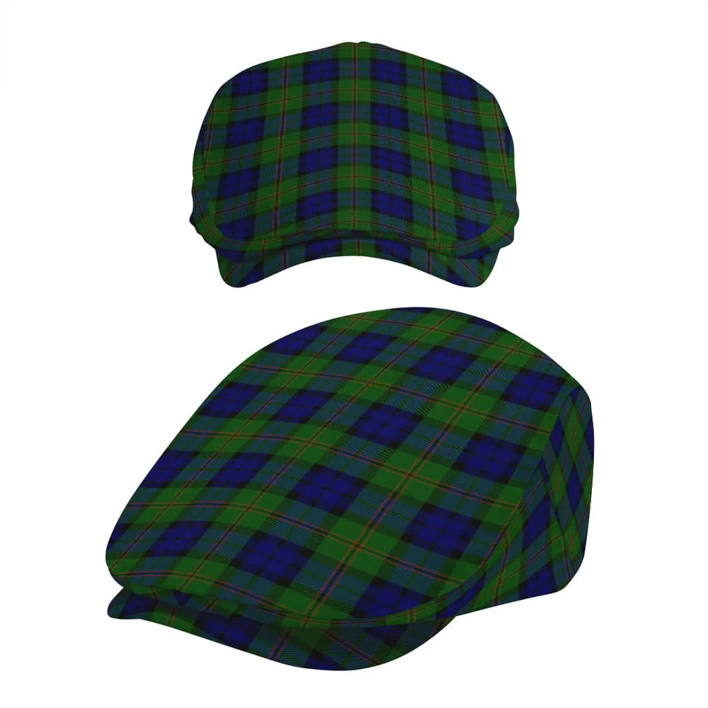 Scottish Dundas Modern Tartan Flat Cap - Image 5