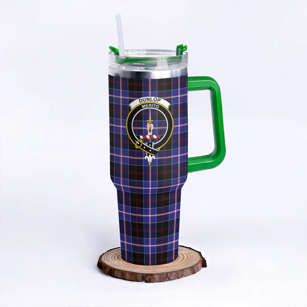 Scottish Dunlop Modern Clan Badge Tartan 40oz Tumbler - Image 8