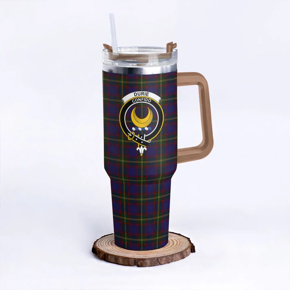 Scottish Durie Clan Badge Tartan 40oz Tumbler - Image 9