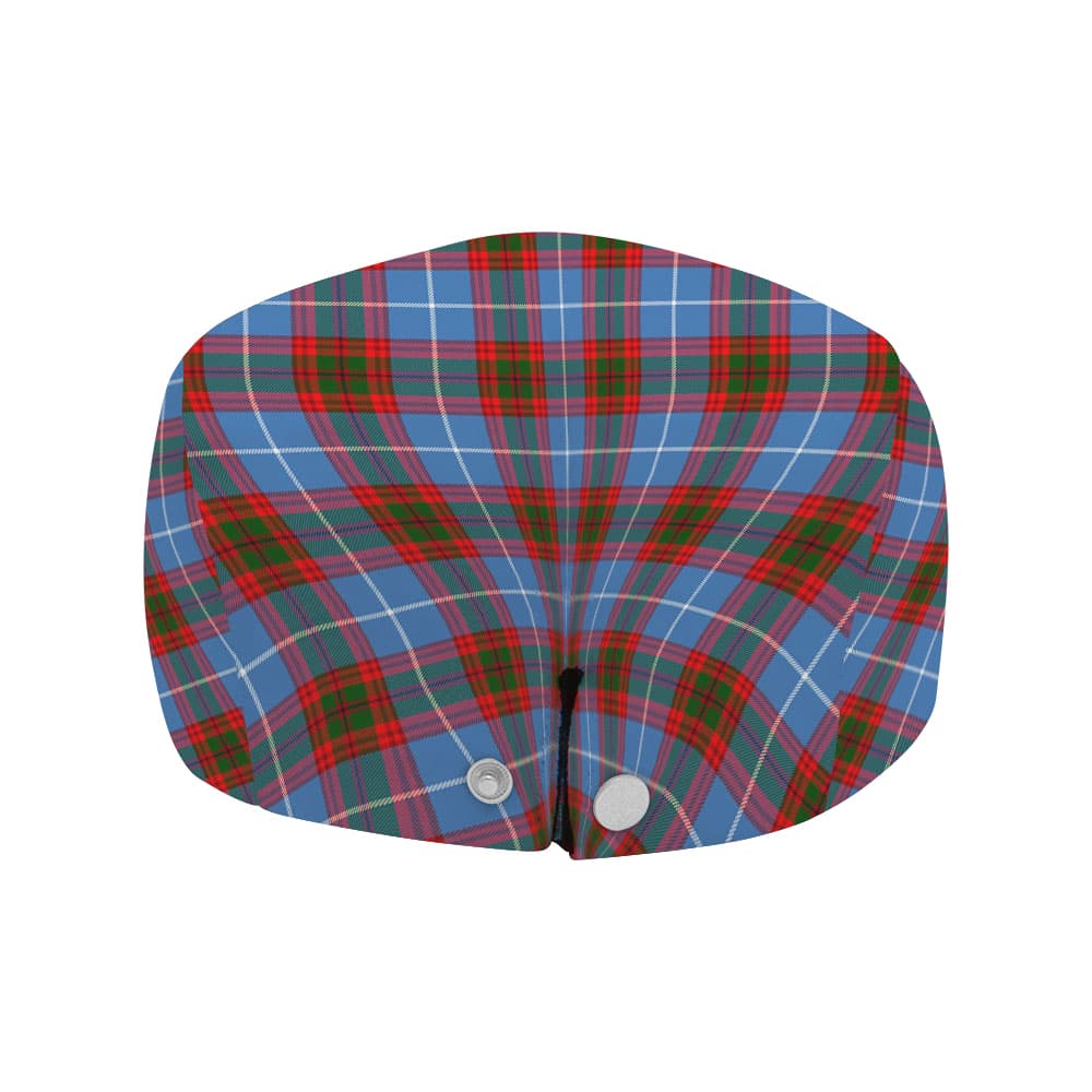 Scottish Edinburgh District Tartan Flat Cap - Image 4