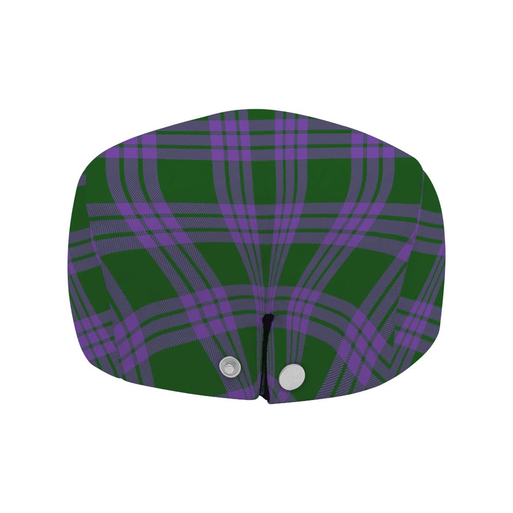 Scottish Elphinstone Tartan Flat Cap - Image 4