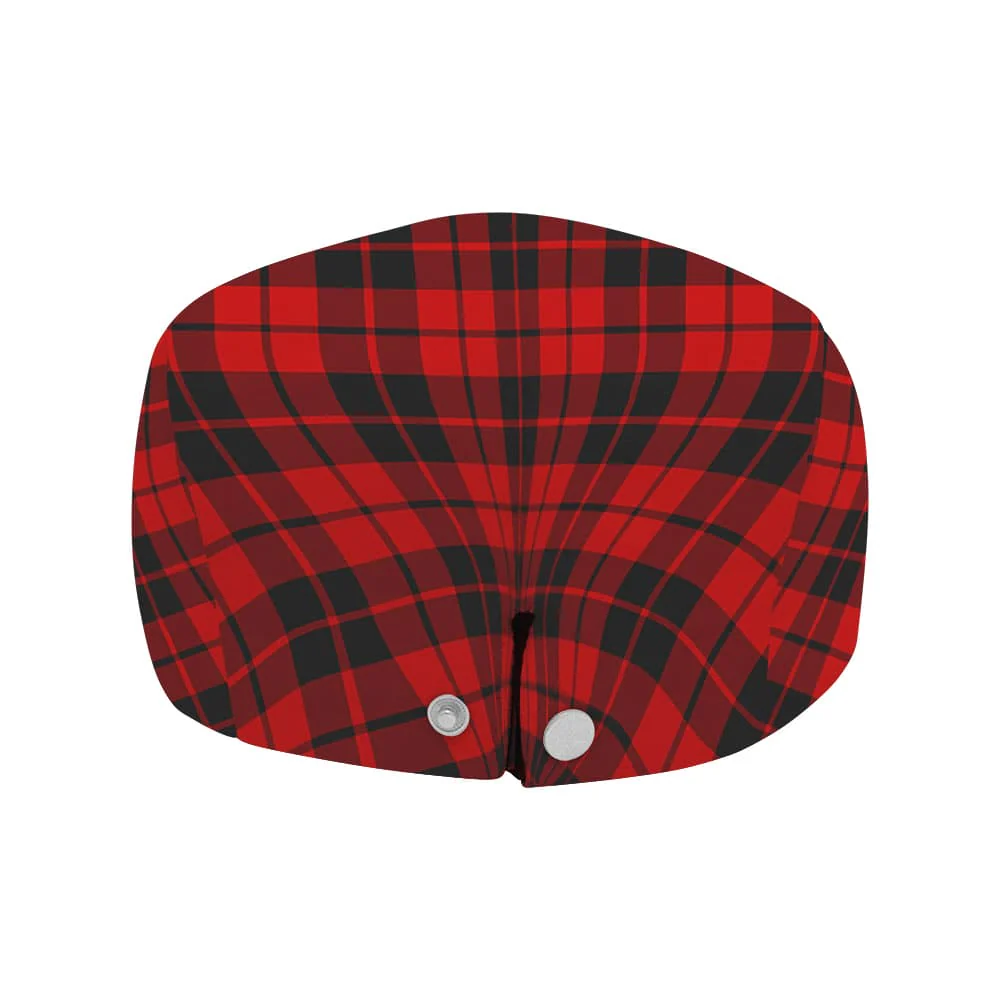 Scottish Ettrick District Tartan Flat Cap - Image 4
