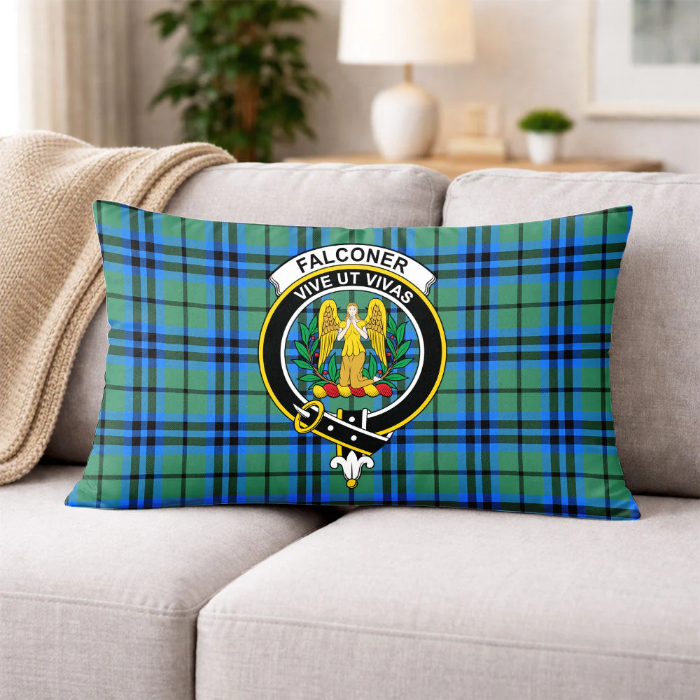 Scottish Falconer Clan Badge Tartan Pillow Case - Image 3