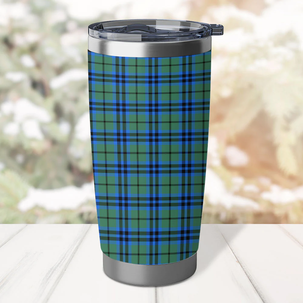 Scottish Falconer Clan Badge Tartan Tumbler - Image 3