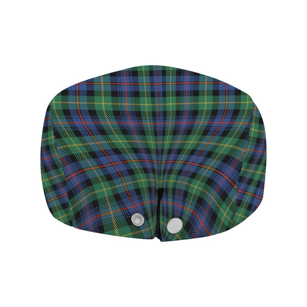 Scottish Farquharson Ancient Tartan Flat Cap - Image 4