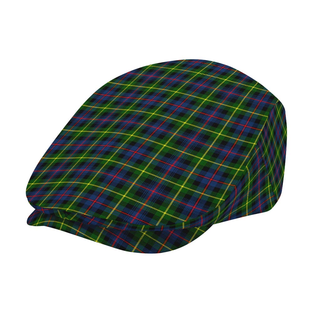 Scottish Farquharson Modern Tartan Flat Cap - Image 2