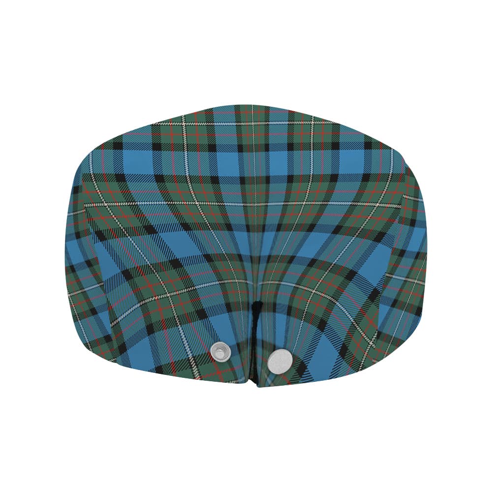 Scottish Fergusson Ancient Tartan Flat Cap - Image 4