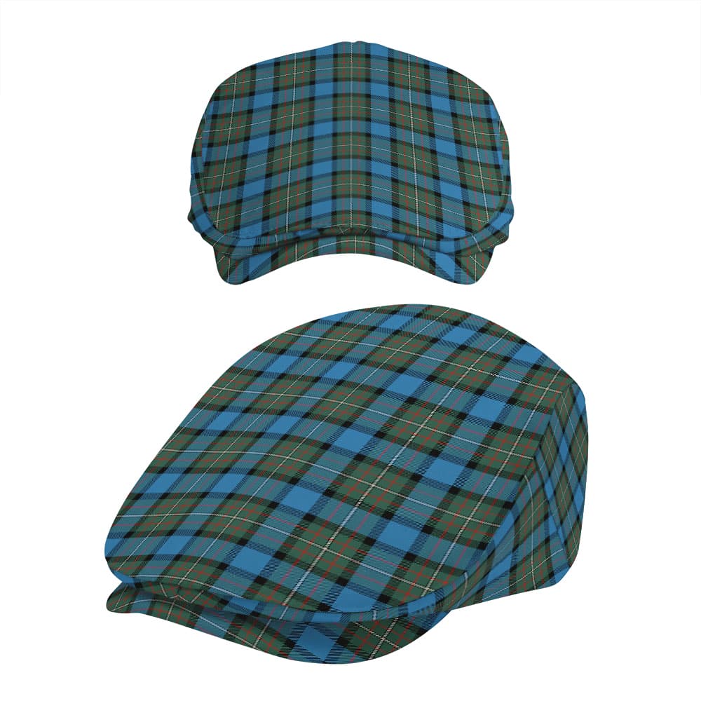 Scottish Fergusson Ancient Tartan Flat Cap - Image 5